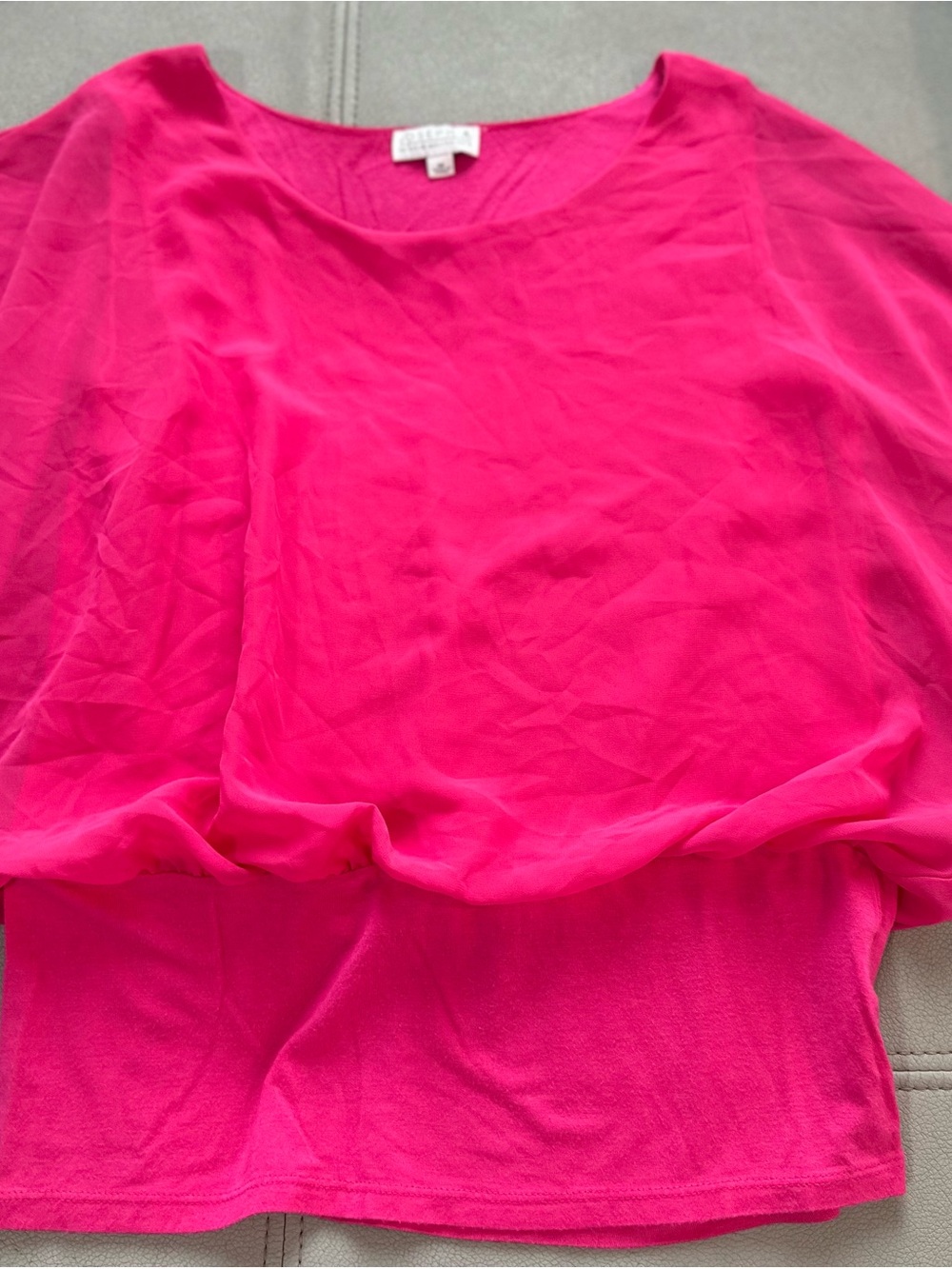 Joseph A. Fuchsia Top